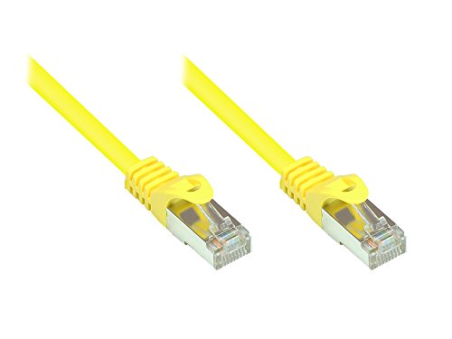 Patchkabel, Cat. 5e, SF/UTP, gelb, 30m, Good Connections® von Good Connections