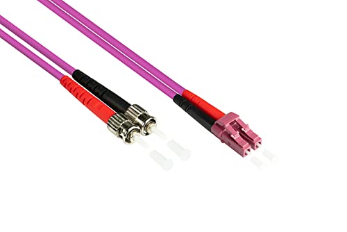 Patchkabel LWL Duplex OM4 (Multimode, 50/125) LC/ST, 15m, Good Connections® von Good Connections