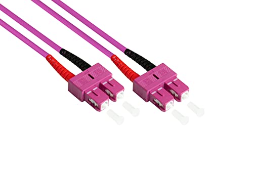 Patchkabel LWL Duplex OM4 (Multimode, 50/125) SC/SC, 20m, Good Connections® von Good Connections