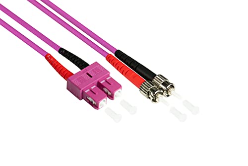 Patchkabel LWL Duplex OM4 (Multimode, 50/125) SC/ST, 2m, Good Connections® von Good Connections