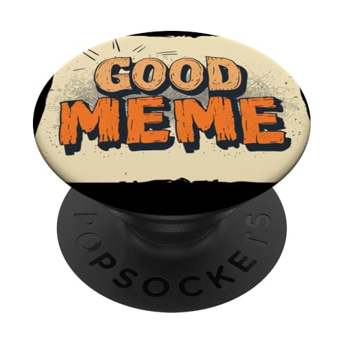 Tolles Meme für Orange Speech-Liebhaber PopSockets mit austauschbarem PopGrip von Good Meme Outfit