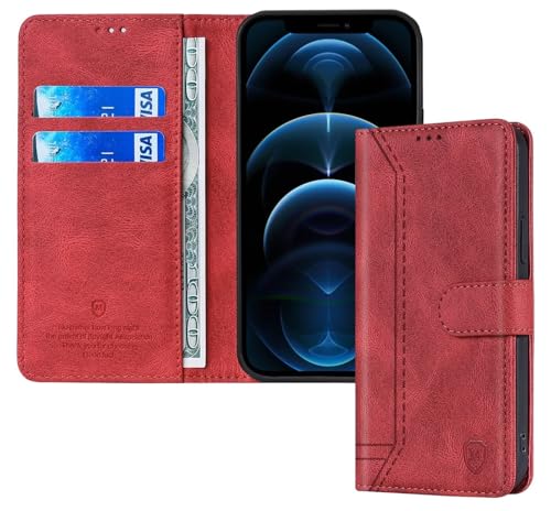 GoodcAcy Handyhülle für Samsung Galaxy A06 Hülle Handyhülle Leder Klappbar Schutzhülle Tasche Wallet Brieftasche Cover Flip Case für Samsung Galaxy A06 Klapphülle Rot GoodcAcy Handyhülle für Samsung Galaxy A06 Hülle Handyhülle Leder Klappbar Schutzhülle Tasche Wallet Brieftasche Cover Flip Case für Samsung Galaxy A06 Klapphülle Rot von GoodcAcy