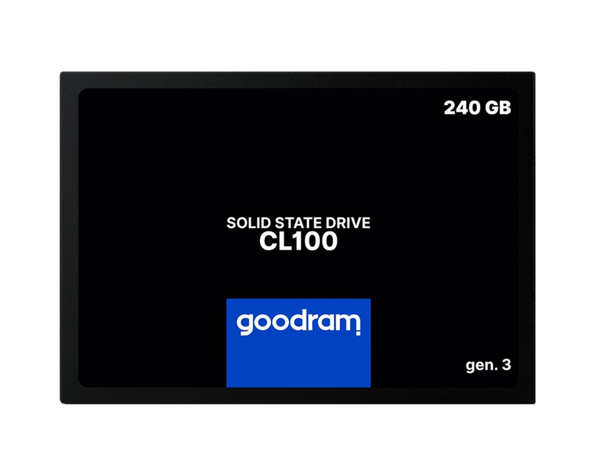 Goodram CL100 240GB G.3 SATA III SSDPR-CL100-240-G3 interne SSD von Goodram