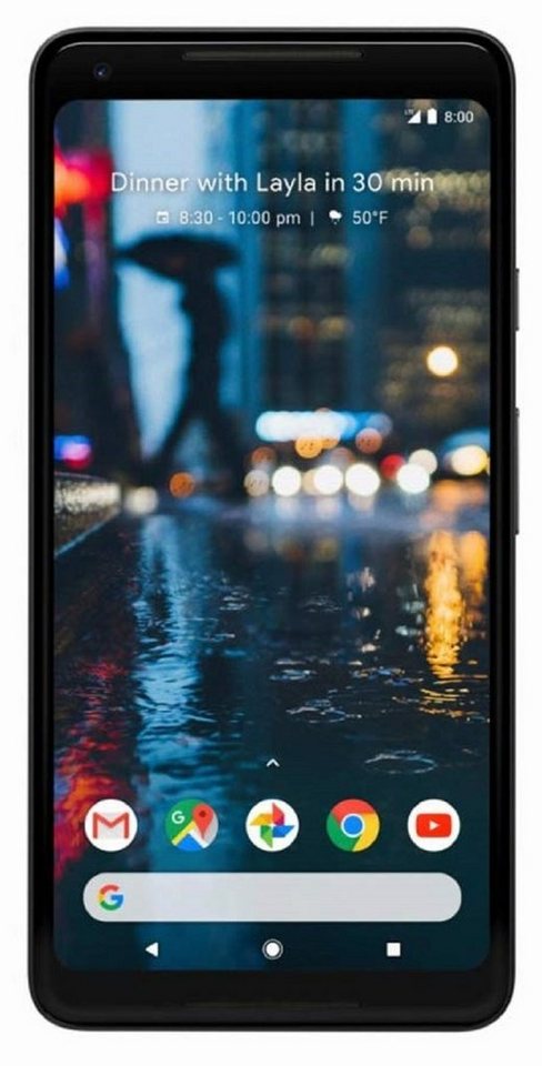 Google Pixel 2 XL Smartphone (15,24 cm/6 Zoll, 12,2 MP Kamera, Google Lens macht die Welt noch erlebbarer für dich) von Google