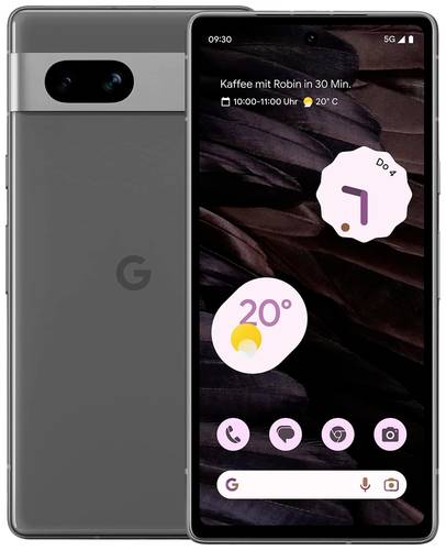 Google Pixel 7a 5G Smartphone 128GB 15.5cm (6.1 Zoll) Schwarz Android™ 13 Dual-SIM von Google