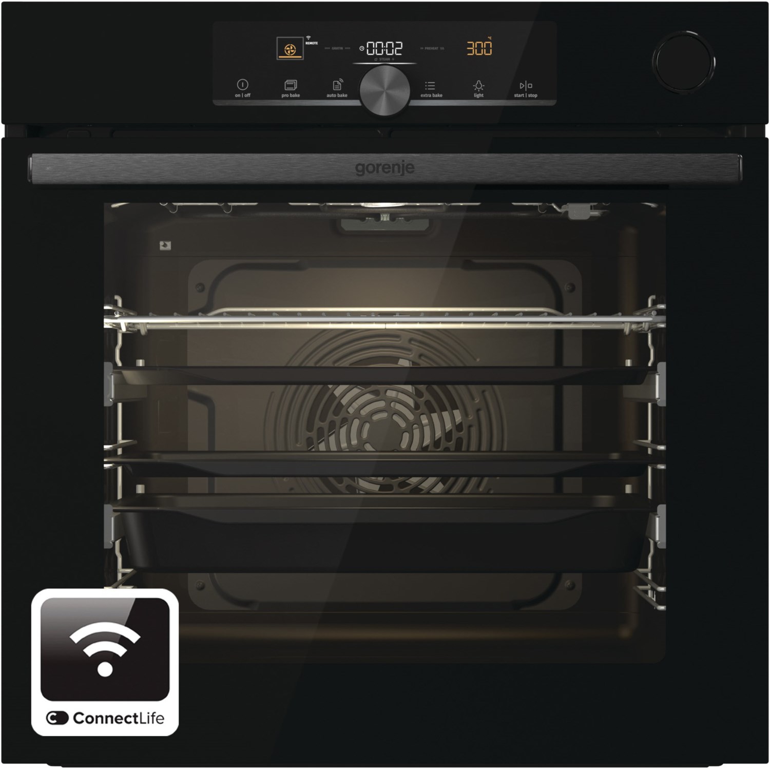 BSA6747A04BGWI Einbaubackofen tiefschwarz / A+ BSA6747A04BGWI Einbaubackofen tiefschwarz / A+ von Gorenje