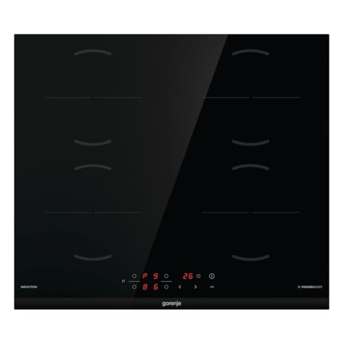 Gorenje GI6401BCE Induktions-Kochfeld / 60 cm/TouchControl/PowerBoost/Timer/ChildLock/Restwärmeanzeige/Schwarz von Gorenje