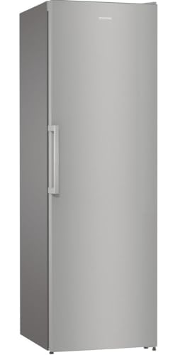 Gorenje R 619 EES5 Kühlschrank / 185cm / Umluft-Kühlsystem/Schnellkühlfunktion/Kühlteil 398 Liter/Inox Look, Silber von Gorenje