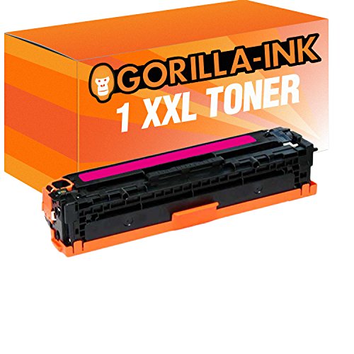 Gorilla-Ink 1 Toner-Patrone XXL Magenta kompatibel mit HP CF213A Laserjet Pro 200 M 276 A M 276 NW MFP 276 von Gorilla-Ink