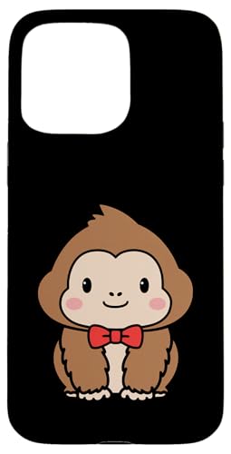 Gorilla Fliege Kawaii Zoo Tagesausflug Jungen Mädchen Kinder Hülle für iPhone 15 Pro Max von GorillaAxis1