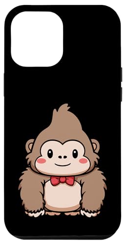 Gorilla Süße Fliege Kawaii Zoo Tagesausflug Jungen Mädchen Kinder Hülle für iPhone 12 Pro Max von GorillaAxis1