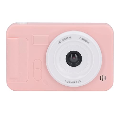 Digitalkamera, 40 MP 1080P Autofokus-Vlogging-Kamera mit 8-fachem Digitalzoom, 2,4-Zoll-Bildschirm, Anti-Shake-Videokamera für Anfängerkinder (PINK) von Goshyda