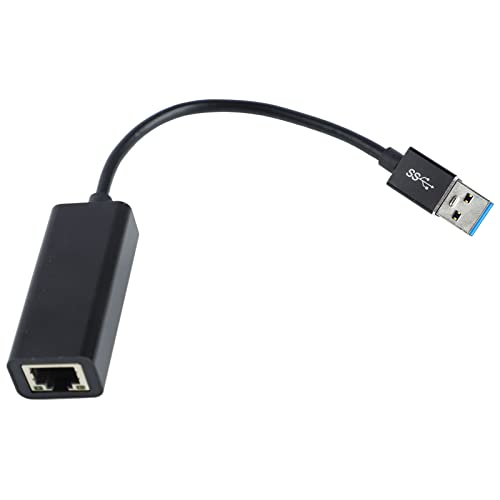 USB-zu-Ethernet-Adapter, Treiberfreier USB-zu-Gigabit-Ethernet-LAN-Netzwerkadapter, 100/1000 Mbit/s RJ45-Internetadapter, Kompatibel mit Laptop, PC mit von Goshyda