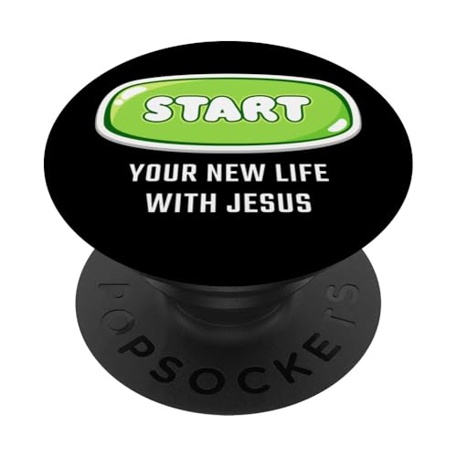 Christian Faith Kids Gamer – Start Your New Life in Jesus PopSockets mit austauschbarem PopGrip von Gospel of Salvation Christian Faith Evangelism