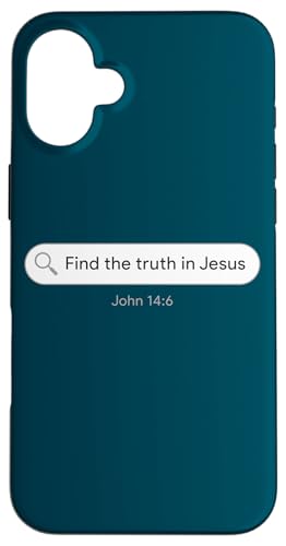 Hülle für iPhone 16 Plus John 14:6 Find The Truth in JESUS Christian Faith Evangelism von Gospel of Salvation Christian Faith Evangelism