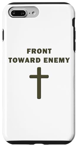 Hülle für iPhone 7 Plus/8 Plus Front Toward Enemy – Christian Faith Military Cross of Jesus von Gospel of Salvation Christian Faith Evangelism