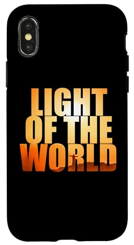 Hülle für iPhone X/XS Light of The World – John 8:12 Jesus Christ Nature Faith von Gospel of Salvation Christian Faith Evangelism