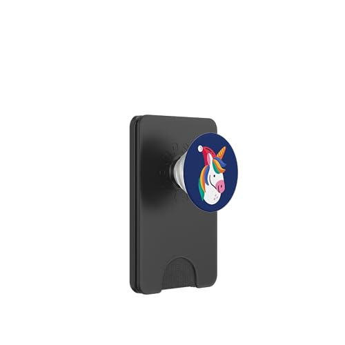 Hässliche Weihnachten Einhorn Weihnachtsmann Fantasie Lustig Weihnachten PopSockets PopWallet für MagSafe von Gossip Rag