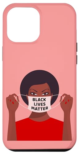 Hülle für iPhone 12 Pro Max Black lives matter history afro gesichtsmaske frau von Gossip Rag