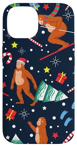 Hülle für iPhone 14 Hässliches Weihnachts-Bigfoot Sasquatch Santa Yeti Weihnachtsmonster von Gossip Rag