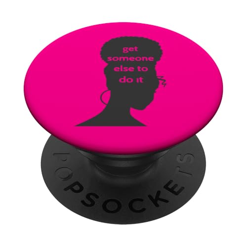 afro get someone else 92% schwarze Frauen feministische schwarze Geschichte PopSockets Klebender PopGrip von Gossip Rag