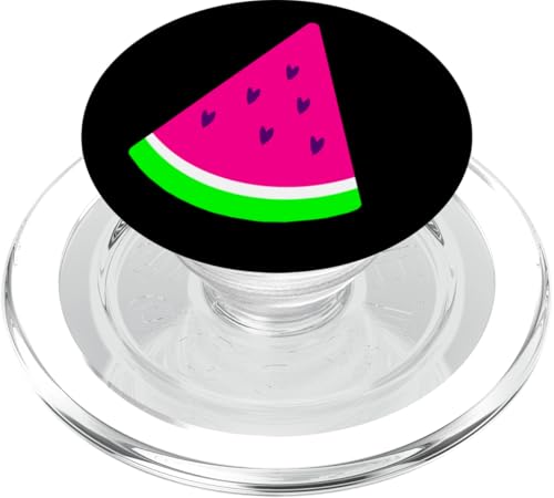 happy valentines day wassermelone frucht sommer herz süß essen PopSockets PopGrip für MagSafe von Gossip Rag