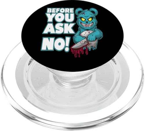 Gothic Pastell Teddybär PopSockets PopGrip für MagSafe von Goth Creepy Voodoo Grufti