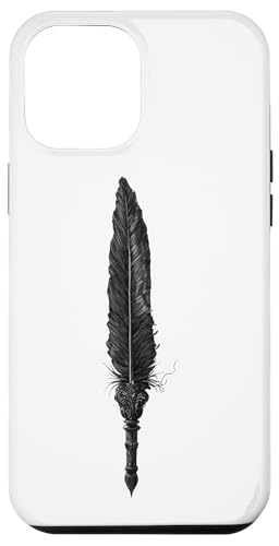 Hülle für iPhone 14 Pro Max Gothic Mystical Gothic Feder von Goth Punk Apparel & Gifts