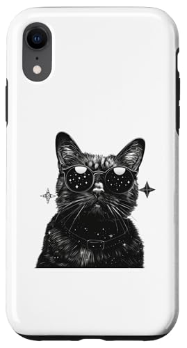 Hülle für iPhone XR Gothic Mystische gotische Katze von Goth Punk Apparel & Gifts