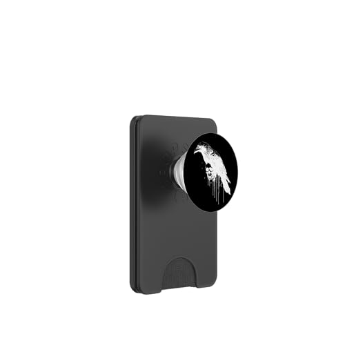 Goth Raven Alt Grunge Gothic Aesthetic Emo Aesthetic Crow PopSockets PopWallet für MagSafe von Goth and Emo Aesthetic Designs