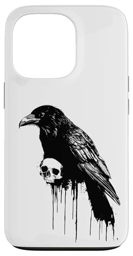 Hülle für iPhone 13 Pro Grunge Raven Gothic Aesthetic Emo Aesthetic Crow von Goth and Emo Aesthetic Designs