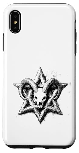 Hülle für iPhone XS Max Goth Pentagramm Alt Aesthetic Grunge Gothic Aesthetic von Goth and Emo Aesthetic Designs