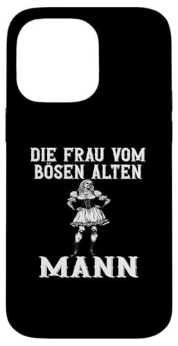 Hülle für iPhone 14 Pro Max Frau vom bösen alten Mann Böse alte Frau Halloween Party von Gothic Halloween Kostüm Damen Bikerin Rockerin