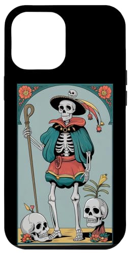 Hülle für iPhone 12 Pro Max Tarotkarte The Fool Graphic Vintage Retro Goth Art Skelett von Gothic Tarot Cards Clothes Outfits Women Men Gifts