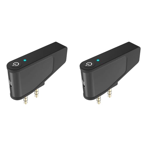 Gotoger 2X Bluetooth 5.3 Flugzeug Flugzeug Flugadapter A2DP Transmitter für Aonic 40 50 Wireless Noise Cancelling Kopfhörer von Gotoger