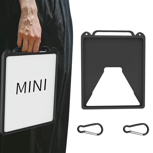 Gotrain Silikon-Schutzhülle, kompatibel mit Starlink Mini, 30,2 x 26,1 cm, rutschfest, wasserdicht, Anti-Fall, Schutzhülle für Starlink für Mini Outdoor (Schwarz) von Gotrain