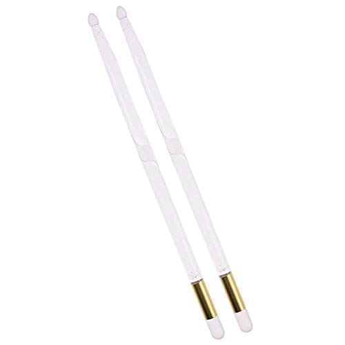 Goufride 5A Acrylic Luminous Trommel Stick LED Leucht Drumsticks Jazz Drumsticks im Dunkeln Stage 13 Farben Free Change von Goufride