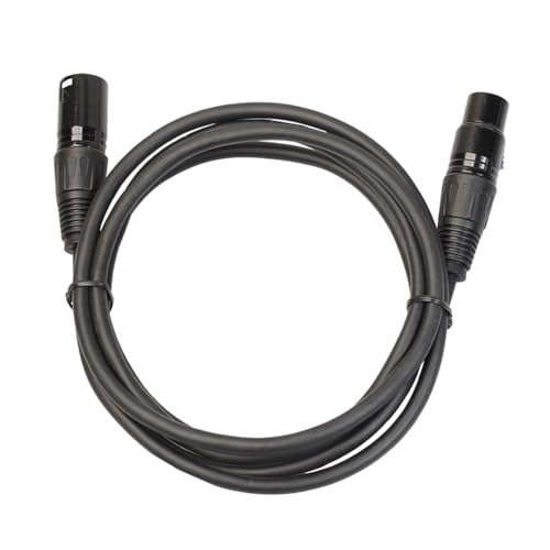 Goufride XLR-Audiokabel, Karaoke-Mikrofon, Sound Cannon-Kabel, Stecker auf Buchse, XLR-Kabel, XLR-Verlängerungsmikrofonkabel, 3 Meter von Goufride