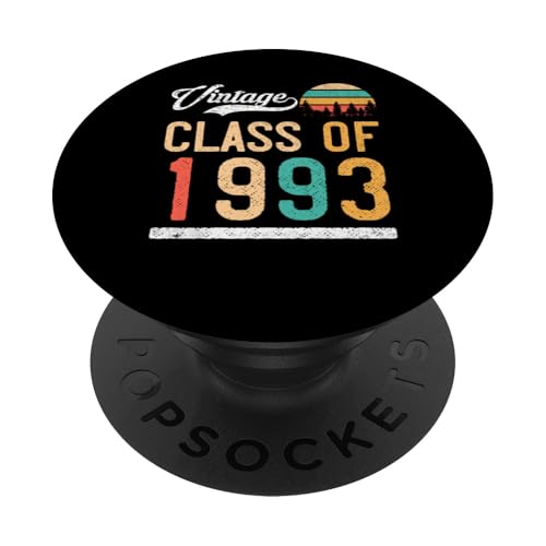 Jahrgang 1993, Abitur oder Hochschulabschluss PopSockets mit austauschbarem PopGrip von Graduation Party Designs.
