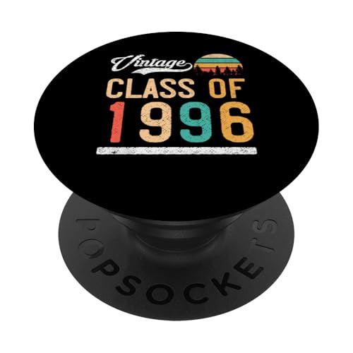 Jahrgang 1996 Abitur oder Hochschulabschluss PopSockets mit austauschbarem PopGrip von Graduation Party Designs.