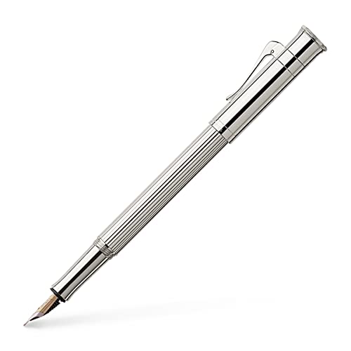 Graf von FABER-CASTELL 145562 - Füllfederhalter Classic, platiniert, Federbreite EF von Graf von Faber-Castell