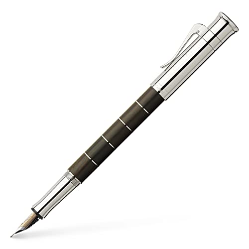 Graf von FABER-CASTELL 145800 - Füllfederhalter Classic Anello Grenadill, Federbreite M von Graf von Faber-Castell