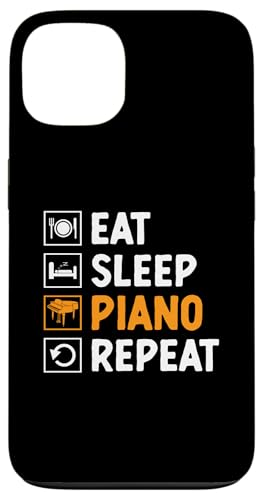 Hülle für iPhone 13 Eat Sleep Piano Repeat Pianist Pianos Pianisten Pianisten von Grand Piano Instrument Pianist Gifts