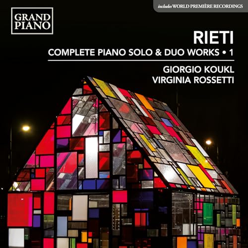 VITTORIO RIETI: Gesamtwerk für Klavier Solo & Duo Vol.1 von Grand Piano
