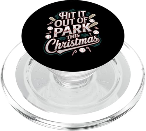 Dieses Weihnachts-Baseball hat sich selbst übertroffen PopSockets PopGrip für MagSafe von GrandMaster Design