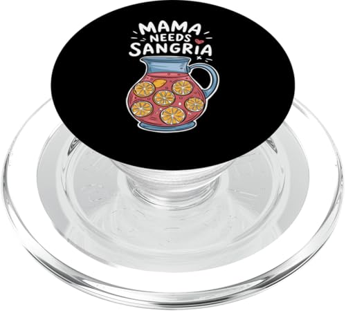 Mama braucht Sangria PopSockets PopGrip für MagSafe von GrandMaster Design