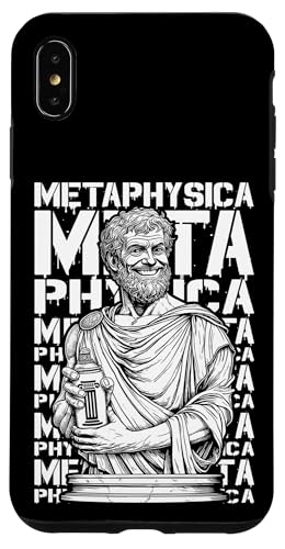 Hülle für iPhone XS Max Metaphysica Metaphysics Funny Philosophy Aristoteles Graffiti von Grandio Design Funny Philosophy Philosopher Gifts