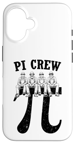 Pi Day Construction Crew Lustiger Mathematiklehrer Hülle für iPhone 16 von Grandio Design Funny School Teacher Gifts