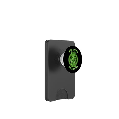 Irish Strong Gym Workout am St. Patrick's Day, keltischer Knoten PopSockets PopWallet für MagSafe von Grandio Design Sports Training And Fitness