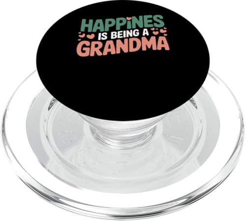 Glück ist Oma sein Graphic Tee Großmutter PopSockets PopGrip für MagSafe von Grandmom Graphic tee